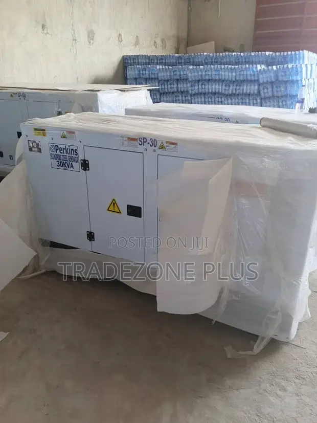 Perkins 30kVA Soundproof Diesel Generator - 1