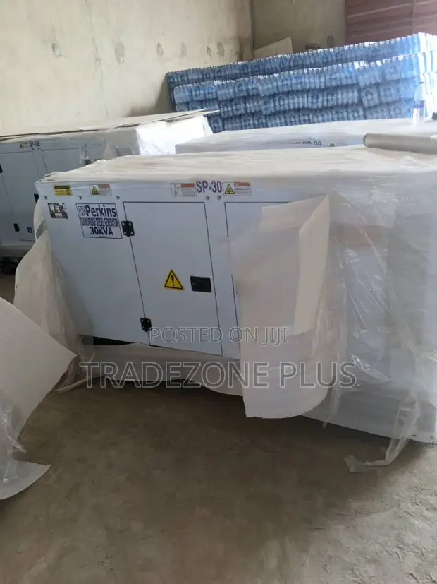 Perkins 30kVA Soundproof Diesel Generator - 1
