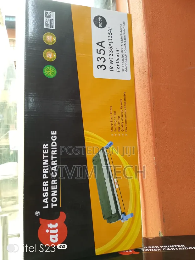 AIT 335A Toner Cartridge - Black - 1