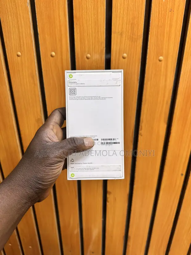 New Apple iPhone 18 Pro 256GB Black - 1