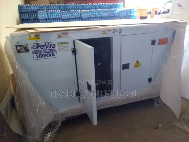 100KVA Perkins Soundproof Diesel Generator - 1