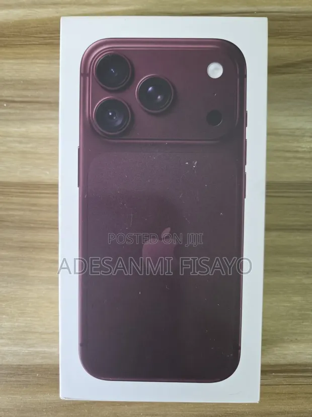 New Apple iPhone 18 Pro 256GB Burgundy - 1