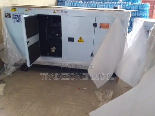 Perkins 100KVA Enclosed Soundproof Diesel Generator - 1