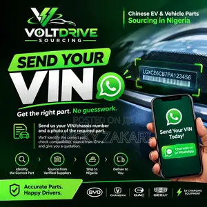 BYD Spare Parts Sourced by VIN in Nigeria