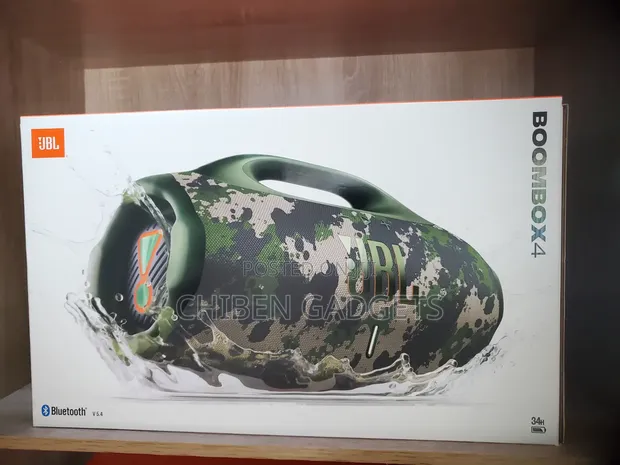 JBL Boombox 4 Mai ɗaukar Wuta ta Bluetooth - 1