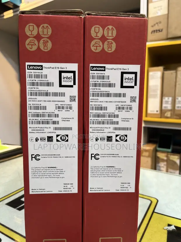New Lenovo ThinkPad E16 Gen 3 Laptop - 1