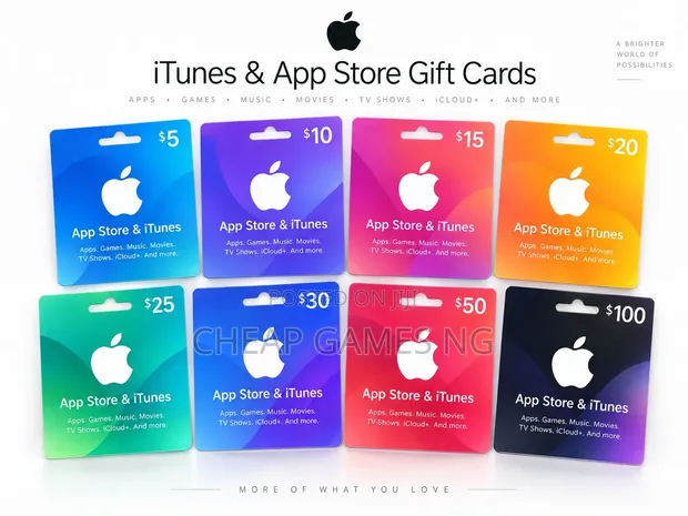 iTunes Gift Cards $10 - $100 - 1