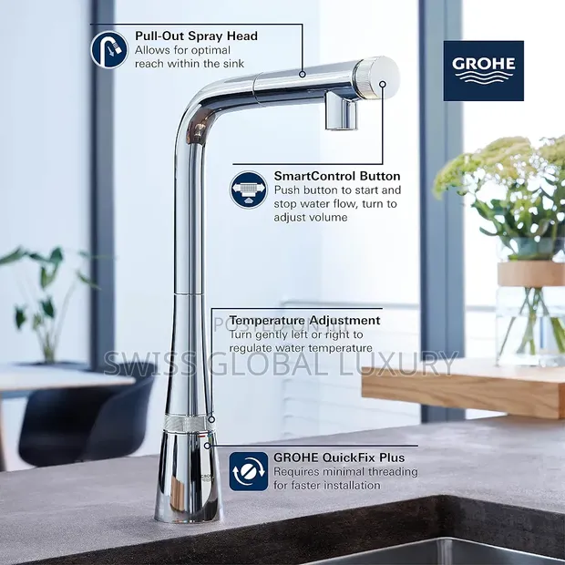 GROHE High-Quality Sink Mixer Tap - 1