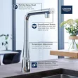 GROHE Babban Ingancin Kran Rabin Wanka - 1