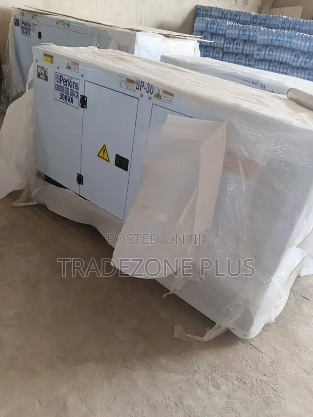 Perkins 30kVA Soundproof Diesel Generator - 1