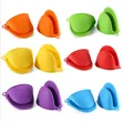Heat Resistant Silicone Pot Holders / Mini Oven Mitts - 3