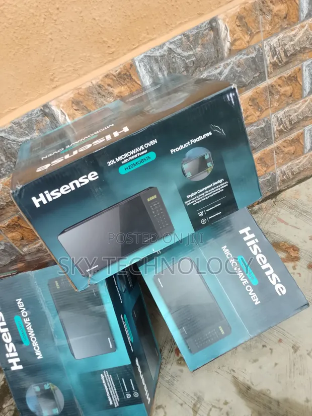 Original Hisense 20L Digital Microwave - Black - 1