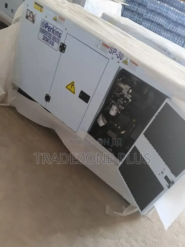 Perkins 30kVA Soundproof Diesel Generator - 1