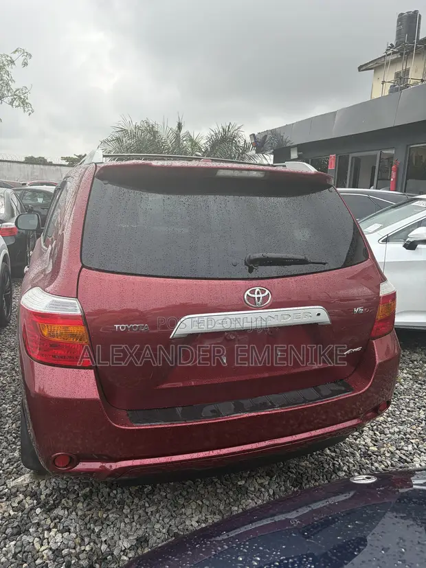Toyota Highlander Limited 2010 Red - 1