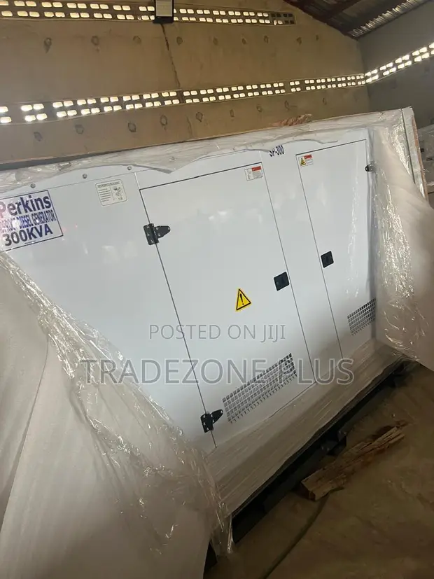 Perkins 300kVA Soundproof Diesel Generator - 1
