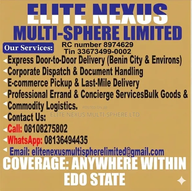 Elite Nexus Multi-Sphere Limited: Logistics Services - 1