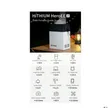HITHIUM 1kWh Power Station - Solar Charge, Powers TV/Fan/Wifi - 2