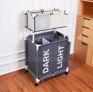 Laundry Cart Storage Rack