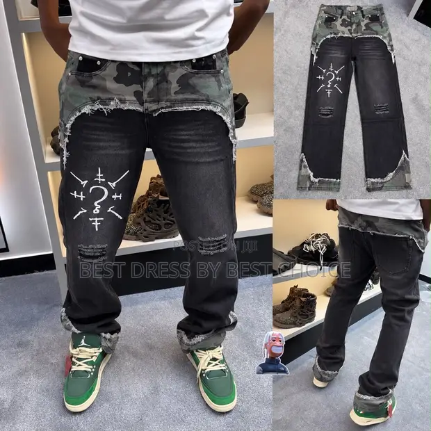 Purple Brand Jeans masu Inganci - Baƙi - 1