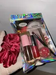 Kiss Beauty Shimmer Lip Gloss - Pink - 1