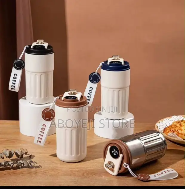 Smart Temperature Display Coffee Flask - 1