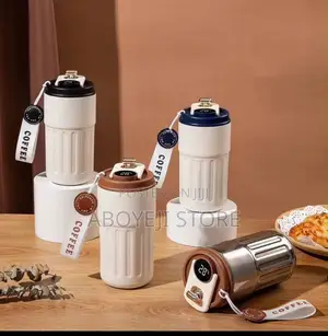 Smart Temperature Display Coffee Flask