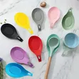 Silicone Spoon Rest Set - Mai Jure Zafi don Kayan Dafa Abinci - 3