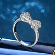 Butterfly Love Proposal Ring da Zircon Stones - 3