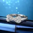 Butterfly Love Proposal Ring da Zircon Stones - 4