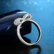Butterfly Love Proposal Ring da Zircon Stones - 5