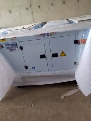 Perkins 50KVA Mai Ƙarfi Mai Rufe Baki (Soundproof) Diesel Generator