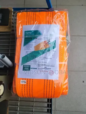 Brand New Toyo 10-Ton x 6-Meter Flat Webbing Lifting Sling
