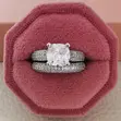 Forever Us Bridal Wedding Ring Set - 4