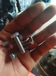 Silver Hexagonal-Head Bolts - 1
