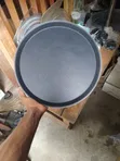14" Non-Skid Serving Tray - Baƙar Fiberglass - 2