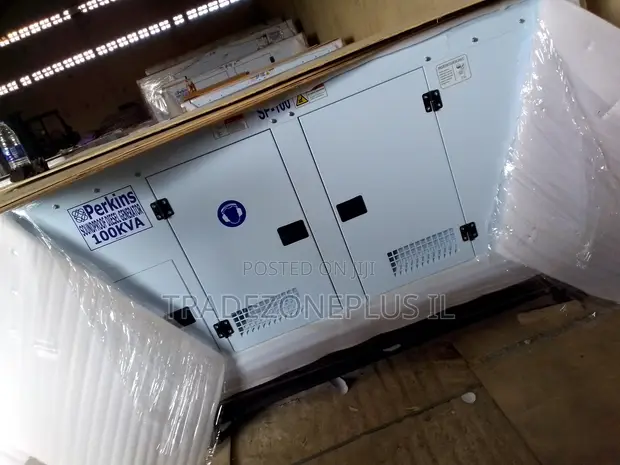 Perkins 100KVA Soundproof Diesel Generator - 1