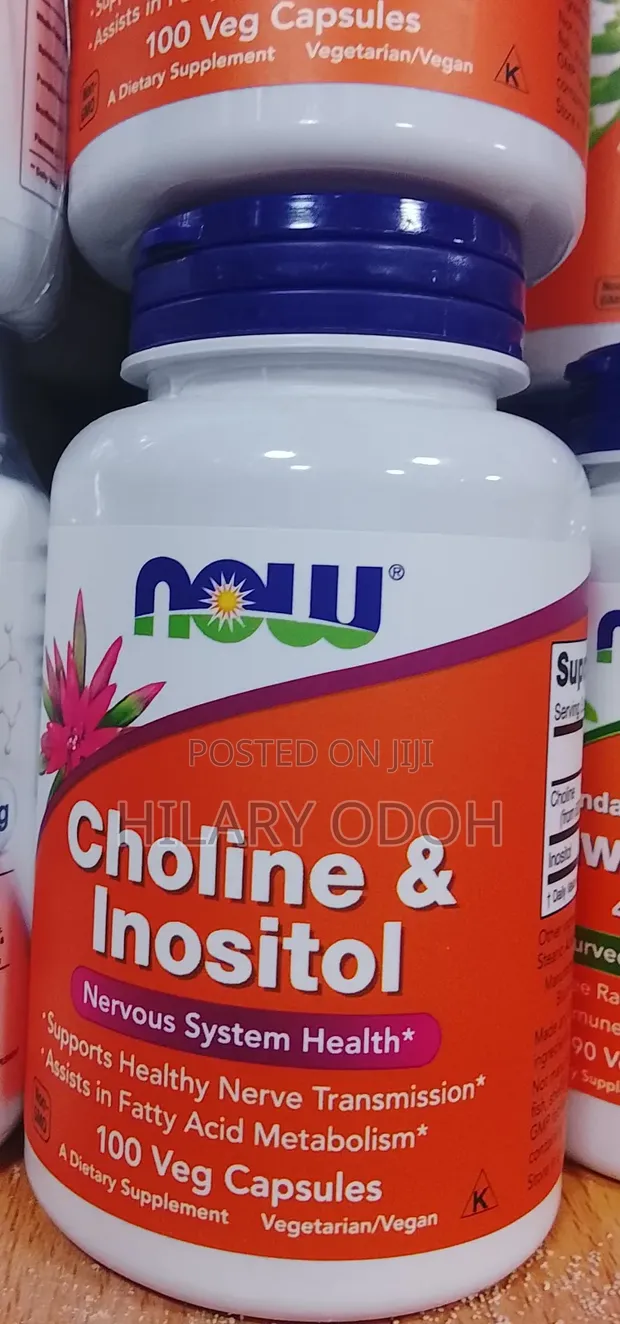 Now Foods Choline Inositol Veg Capsules - 1