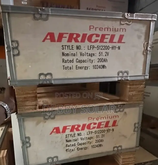 10kWh 51.2V Africell Lithium Battery - 1