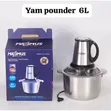 Stainless Steel Electric Food Processor & Yam Pounder - 1