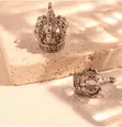 Royal Crown Pendant Necklace - Gold/Silver Plated Stainless Steel - 2