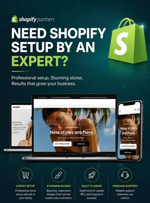 Shopify Website Setup & Gudanarwa ta Aruc Limited