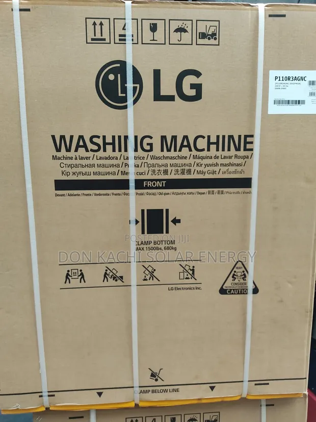 Brand New LG Washing Machine 11kg Gray - 1