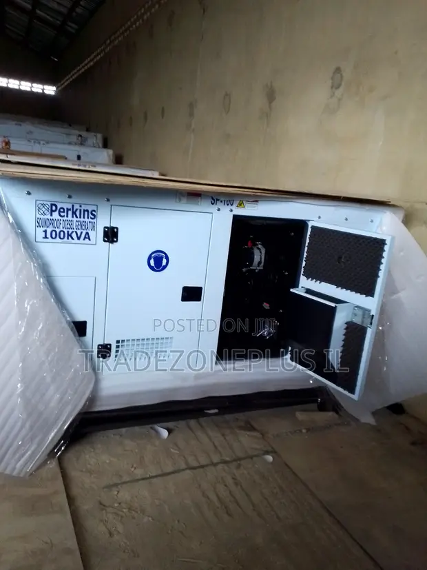 Perkins 100KVA Soundproof Diesel Generator Set - 1