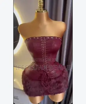 Zara Luxury 2-Piece Set - Burgundy