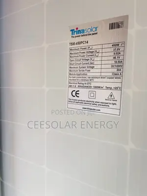 450W Monocrystalline Solar Panel