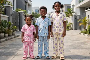 Kids' Luxury Playtime Pajamas - Cotton Blend