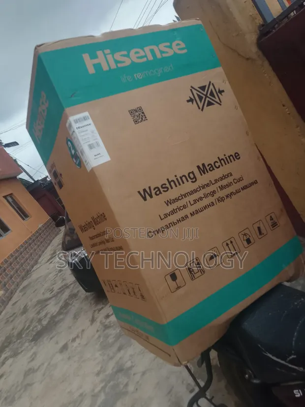 Hisense 9KG Top Load Automatic Washing Machine - Black - 1