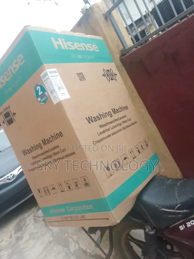 Hisense 9KG Fully Automatic Top Load Washing Machine - Black - 1