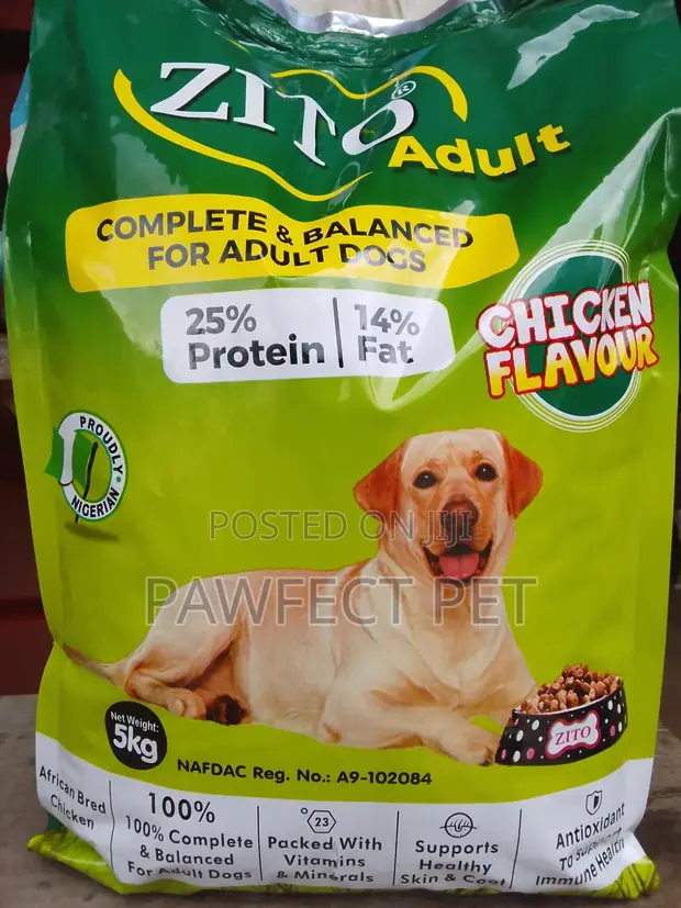 Zito Adult Dog Food - Chicken Flavor, 5kg - 1