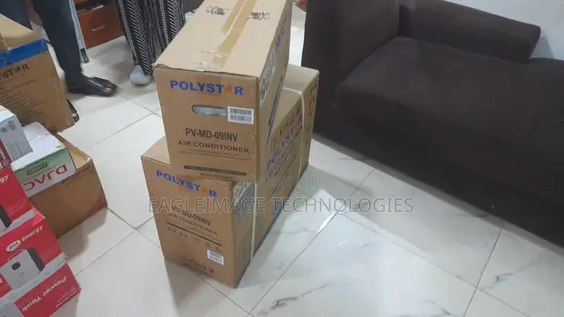 Brand New Polystar PV-MD-09-INV 1HP Inverter Air Conditioner - 1
